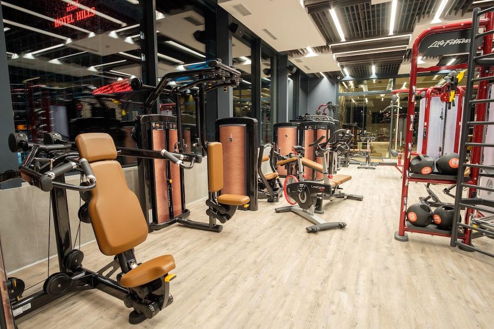 Hotel Hills Sarajevo Congress & Thermal Spa Resort Ilidža Exteriér fotografie The gym at the hotel